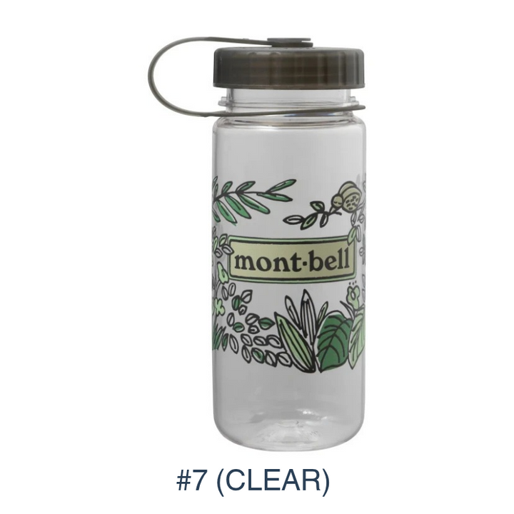 Art meets hydration: The Montbell Print Clear Bottle series combines exclusive outdoor graphics with lightweight, BPA-free durability for the stylish explorer.