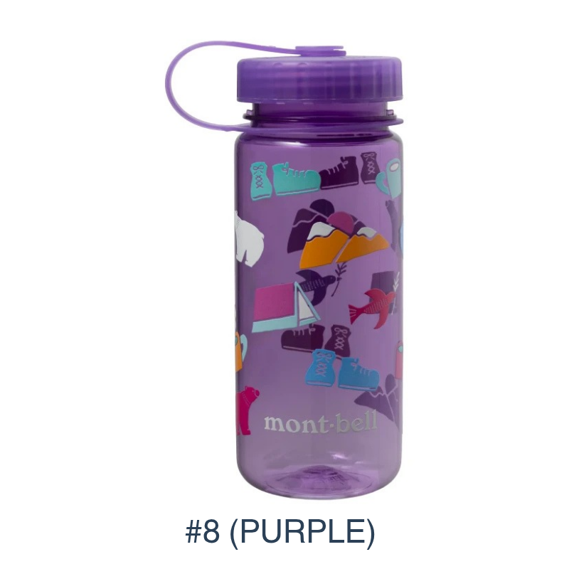 Art meets hydration: The Montbell Print Clear Bottle series combines exclusive outdoor graphics with lightweight, BPA-free durability for the stylish explorer.