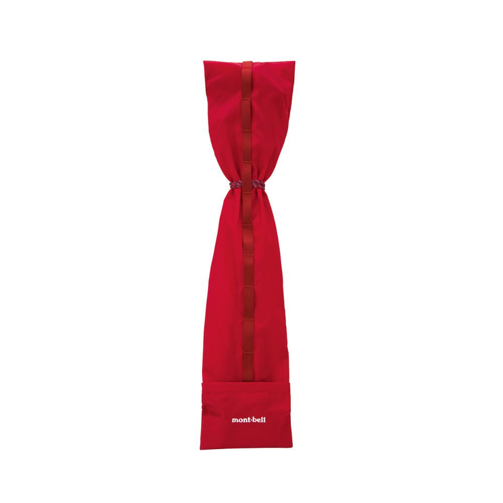 Montbell Trekking Pole Case 1140231 in red, available in Singapore at X-Boundaries.