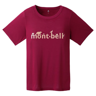 Montbell T-Shirt Women's Wickron T MONT-BELL - Everyday Hiking Trekking Firstlayer UV Cut