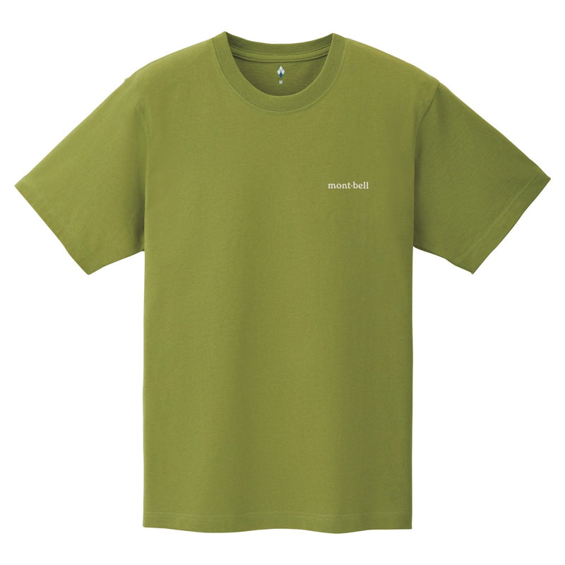 Montbell T-Shirt Unisex Pear Skin Cotton T Hyakkimaru
- Chocolate, Light Thyme S UV Cut