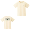 Montbell T-Shirt Unisex Pear Skin Cotton T Kirie Mori No Tsudoi Dark Navy
