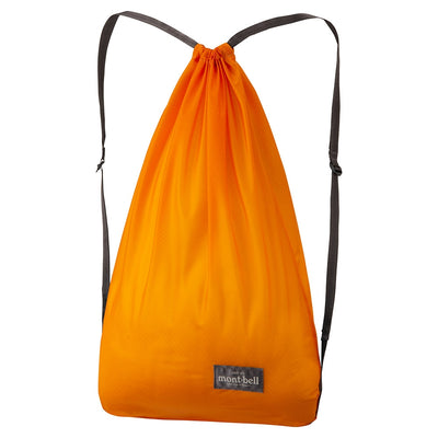 Montbell Pocketable Backpack U.L. Knapsack 13L - Black Orange Turquoise