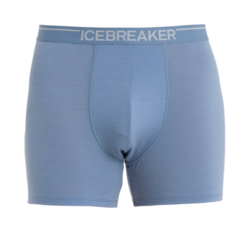 icebreaker Merino Undergarment Men's Anatomica Boxers - Bio Lime Kyanite Lazurite