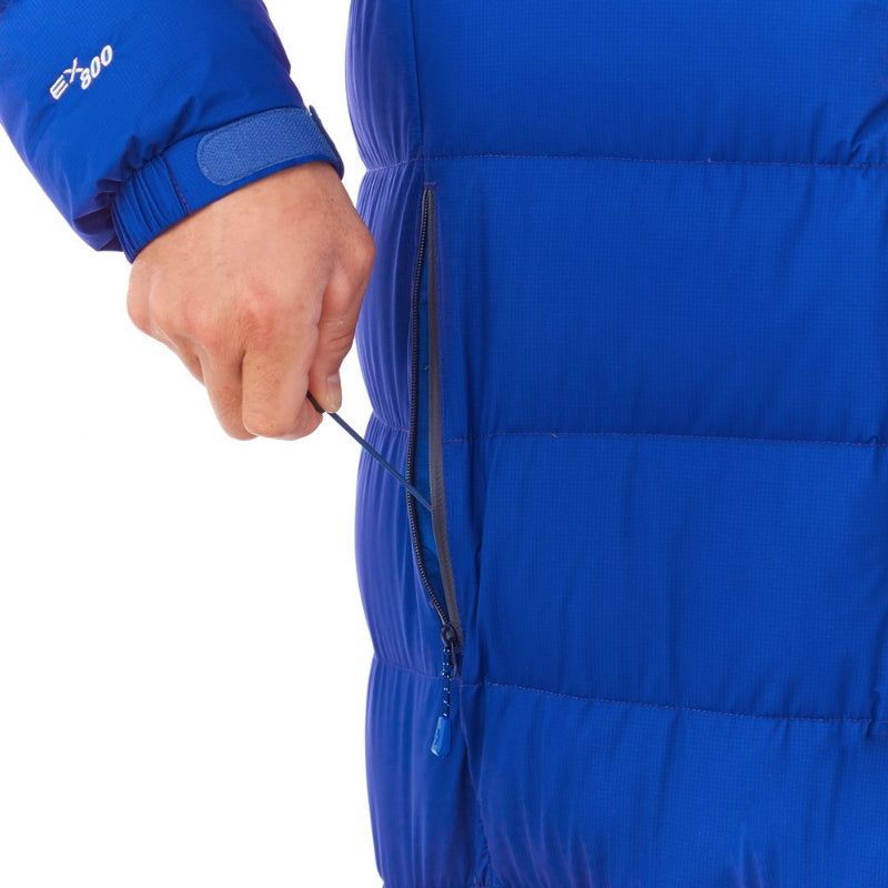 Montbell Down Jacket Men's Permafrost Light Down Jacket (WINDSTOPPER® fabrics by GORE‑TEX LABS)