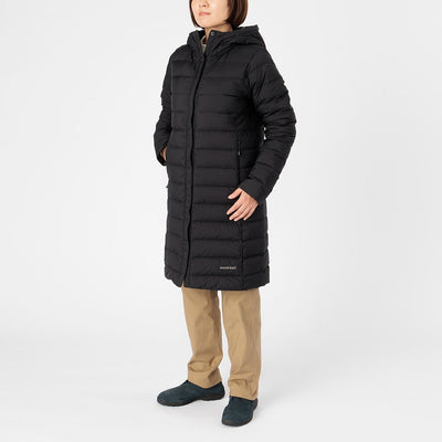 Montbell Winter Coat Women's Superior Down Travel Coat - Travel Outdoor Snow