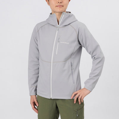 Montbell Jacket Women's Trail Action Hooded Jacket - CLIMAPLUS Navy