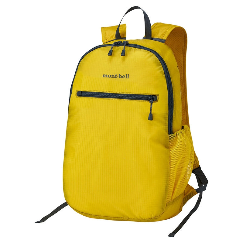 Montbell Pocketable Light Backpack 13L - Khaki Green Red