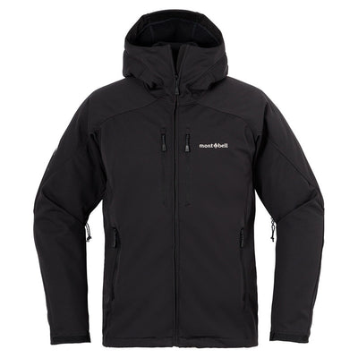 Montbell Shell Jacket Men's CLIMABARRIER Hooded Jacket - Windproof Water resistant