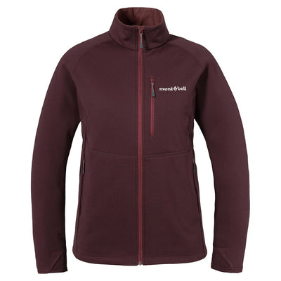 Montbell Jacket Women's Trail Action - Stretch CLIMAPLUS® Wine Red