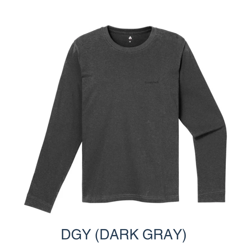 Natural breathability re-engineered: The Pear Skin Cotton Long Sleeve T utilizes hollow-yarn technology to deliver a crisp, lightweight, and non-clingy natural cotton experience.