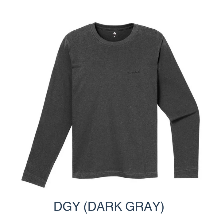 Natural breathability re-engineered: The Pear Skin Cotton Long Sleeve T utilizes hollow-yarn technology to deliver a crisp, lightweight, and non-clingy natural cotton experience.