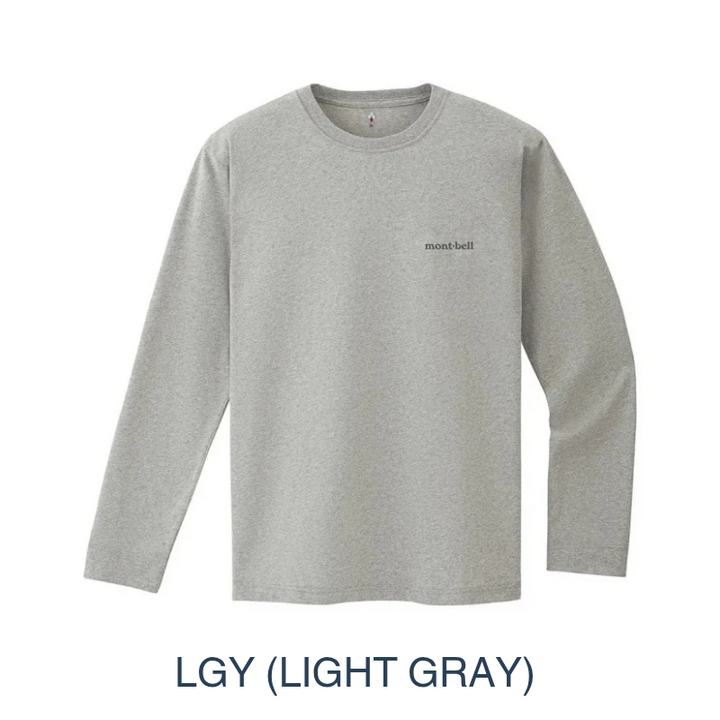 Natural breathability re-engineered: The Pear Skin Cotton Long Sleeve T utilizes hollow-yarn technology to deliver a crisp, lightweight, and non-clingy natural cotton experience.