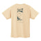 Montbell T-Shirt Unisex Pear Skin Cotton T Spur - Ivory