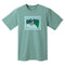 Montbell T-Shirt Unisex Pear Skin Cotton T Rock Ptarmigan - Light Blue