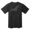 Montbell T-Shirt Unisex Pear Skin Cotton T Hawk - Black