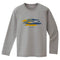 Montbell T-Shirt Unisex Pear Skin Cotton T Long Sleeve Mountains