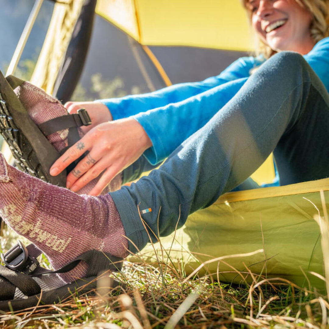 Smartwool Women's Hike Classic Edition Ankle Socks Light Cushion - Twilight Blue