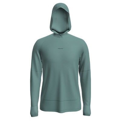 icebreaker Merino T-Shirt Men's 125 Cool-Lite™ Sphere Long Sleeve Hoodie Tee - Cloud Ray