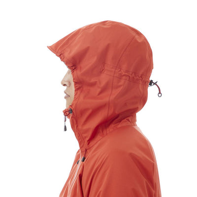 Montbell Men's GORETEX Rain Jacket Rain Dancer Hooded - BLACK Waterproof Lightweight Windproof