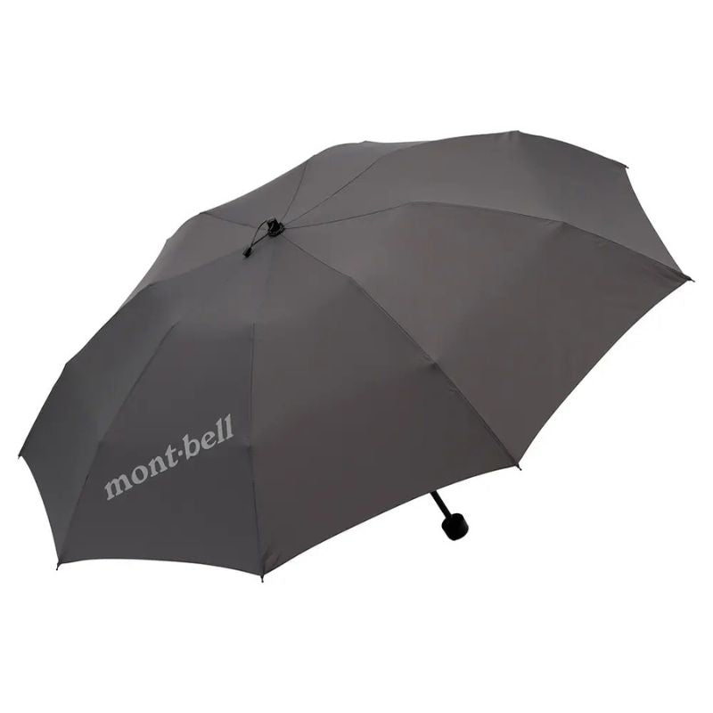 Montbell Long Tail Trekking Umbrella (152g, 92cm Opened) - Dark Gray