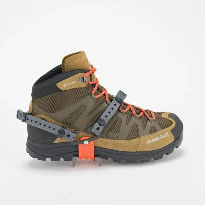 Montbell Compact Snow Spike Single Fit - Attachable Winter Crampons MB1129739 Orange