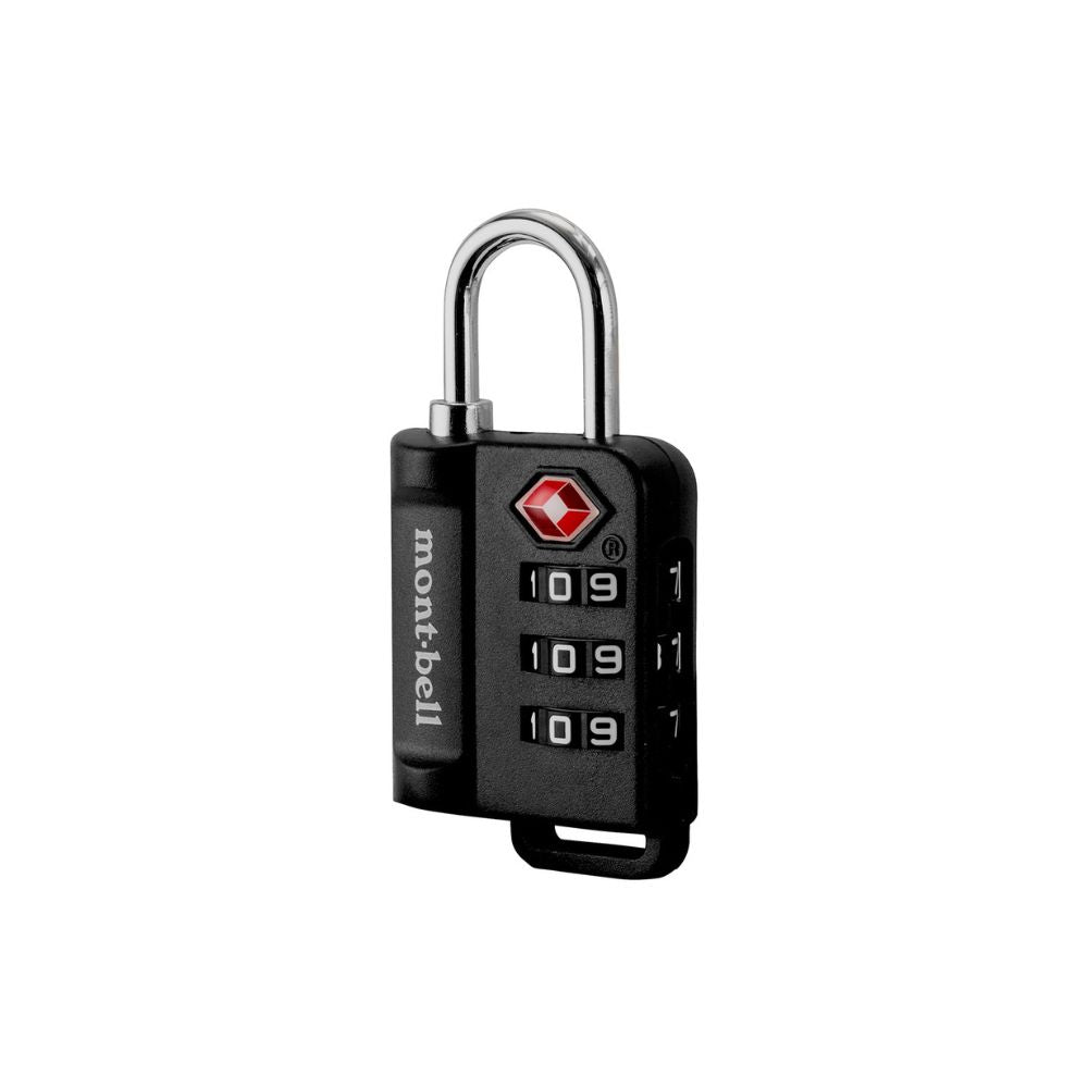 Montbell TS Combination Lock Black Red