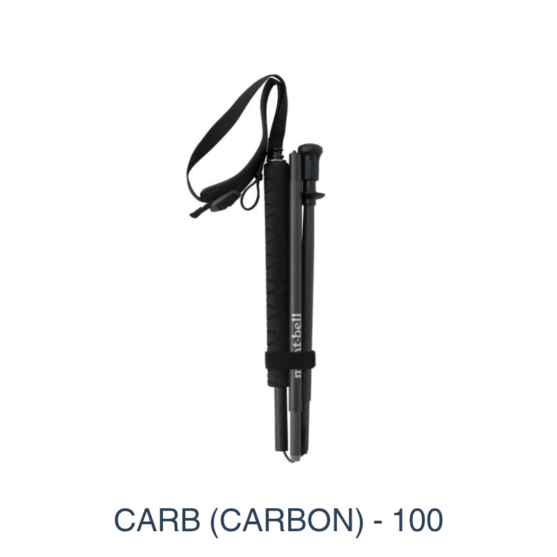 Ultralight & compact. The Montbell Carbon Folding Pole (100 & 120) offers rapid deployment & vibration-dampening carbon fiber. Ideal for trail running & UL hiking.
