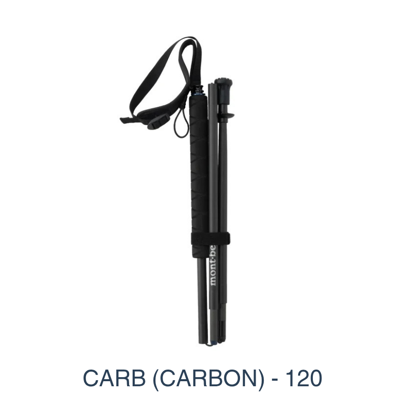 Ultralight & compact. The Montbell Carbon Folding Pole (100 & 120) offers rapid deployment & vibration-dampening carbon fiber. Ideal for trail running & UL hiking.