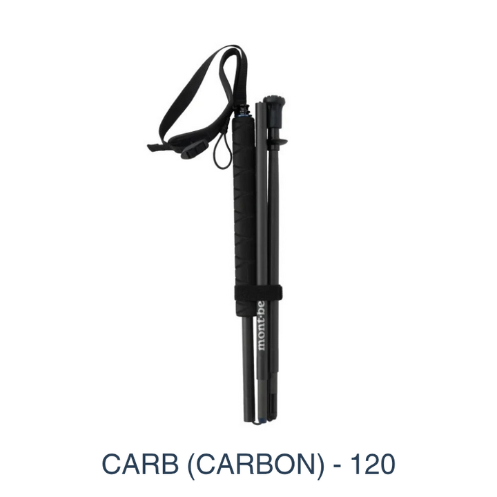 Ultralight & compact. The Montbell Carbon Folding Pole (100 & 120) offers rapid deployment & vibration-dampening carbon fiber. Ideal for trail running & UL hiking.