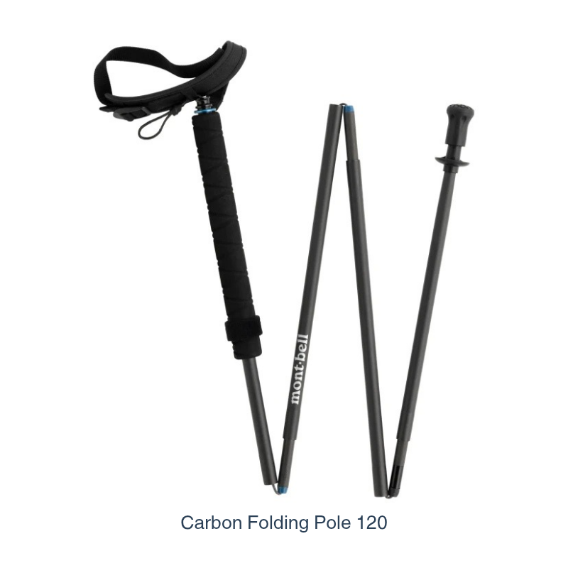 Ultralight & compact. The Montbell Carbon Folding Pole (100 & 120) offers rapid deployment & vibration-dampening carbon fiber. Ideal for trail running & UL hiking.
