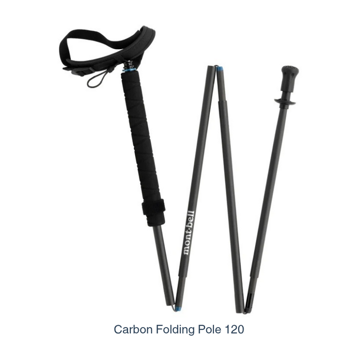 Ultralight & compact. The Montbell Carbon Folding Pole (100 & 120) offers rapid deployment & vibration-dampening carbon fiber. Ideal for trail running & UL hiking.
