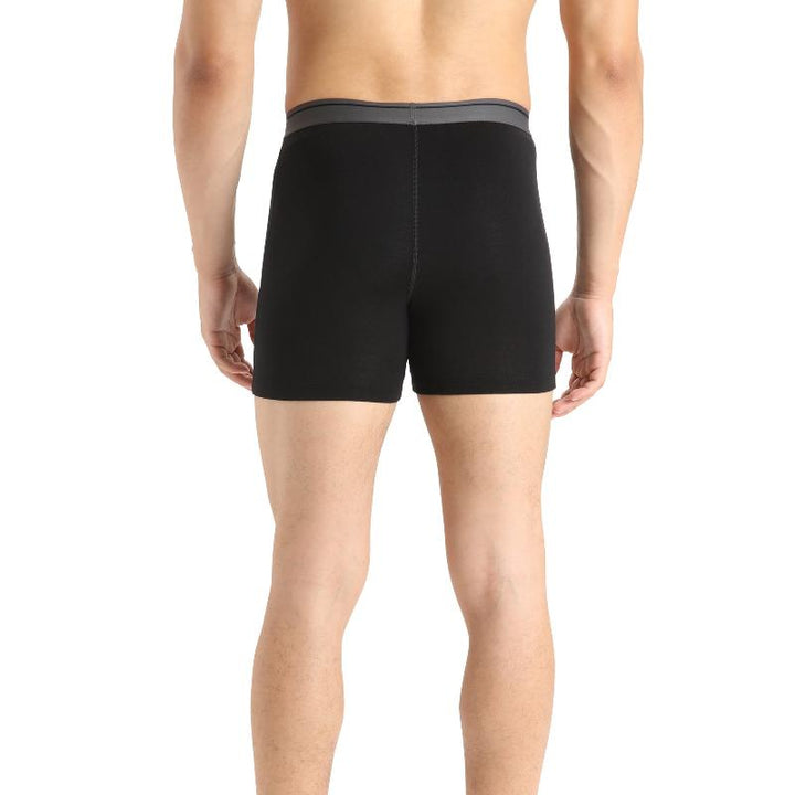 icebreaker Merino Undergarment Merino 150 Men's Anatomica Boxers Briefs Underwear - Black