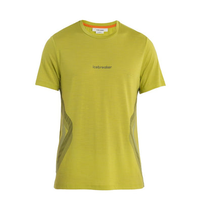 icebreaker Merino T-Shirt Men's 125 Cool-Lite™ Sphere II Short Sleeve Crewe Synergism - Bio Lime