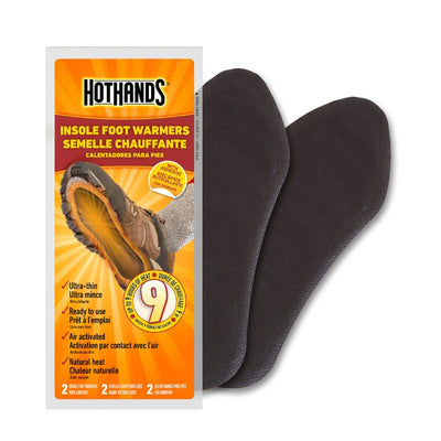 HotHands Insole Foot Warmers with Adhesive (Up to 9 hours) - 10 Packs