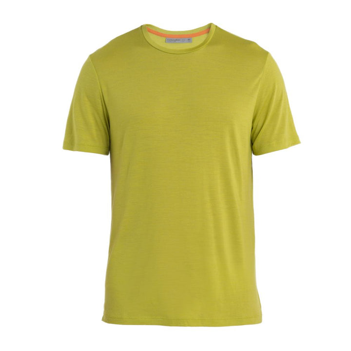 icebreaker Merino T-Shirt Men's 125 Cool-Lite™ Sphere II Short Sleeve Crewe - Bio Lime