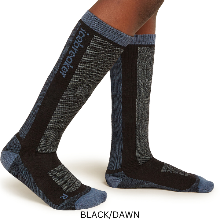 Icebreaker Merino Kids' Ski+ Medium Cushion Over The Calf Socks