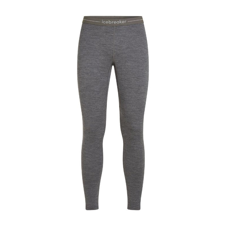 icebreaker Merino Base Layer Men's 260 Tech Leggings Tights - Gritstone Heather