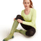 icebreaker Merino Women's Ski+ Medium Over-The-Calf Socks - OLV/OBS/CHK