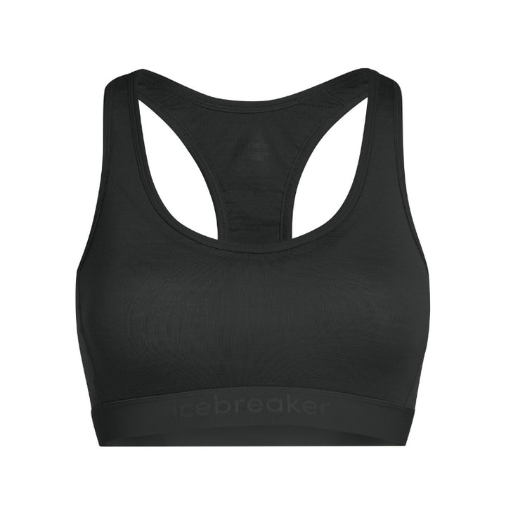 icebreaker Merino Undergarment Women's 125 Zoneknit Racerback Bra - Black