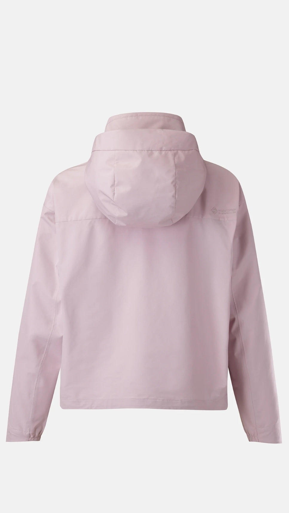 Kolon Sport Women's GORE WINDSTOPPER Hybrid Jacket in pink — women's waterproof shell jacket for shoulder-season hiking
