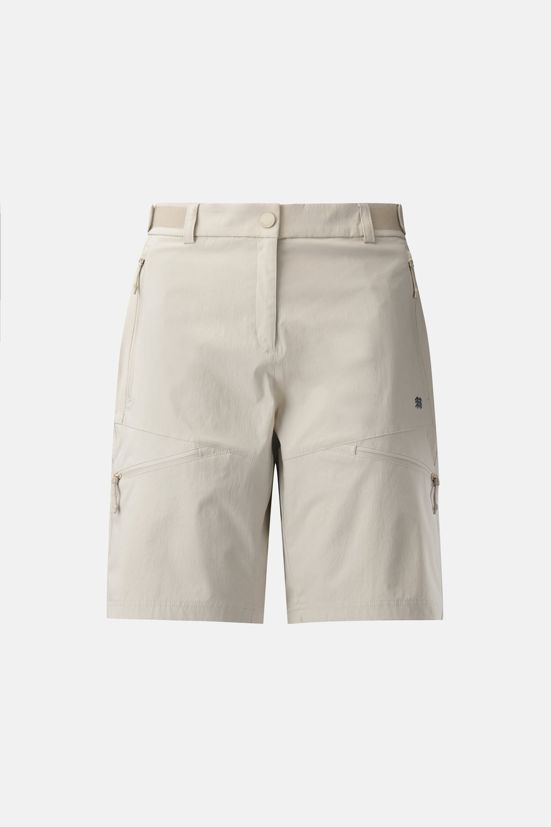 Kolon Sport Women's WIGO Light Regular Fit Shorts in L/Beige — hero shot