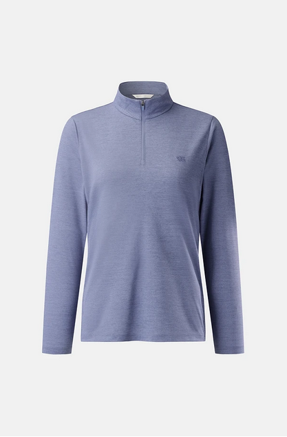 Kolon Sport Women's Long Sleeve Zip-Up T-Shirt