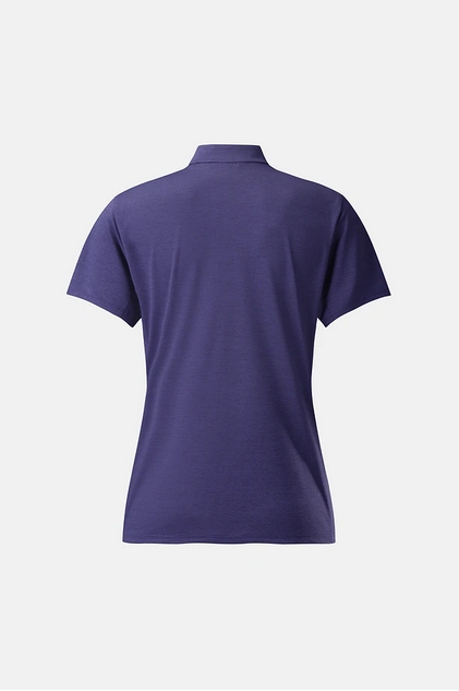 Kolon Sport Women's Flat-Dry Short Sleeve Zip-Up T-Shirt
