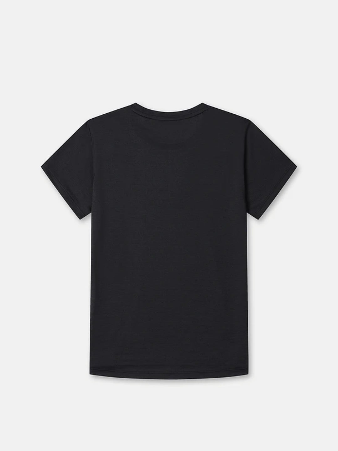 Kolon Sport Women's Flat-Dry Short Sleeve Round Neck T-Shirt in black — hero shot