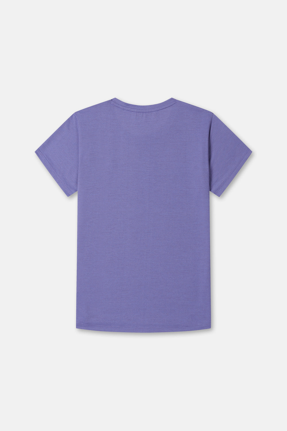 Kolon Sport Women's Flat-Dry Short Sleeve Round Neck T-Shirt in L/Purple — front view