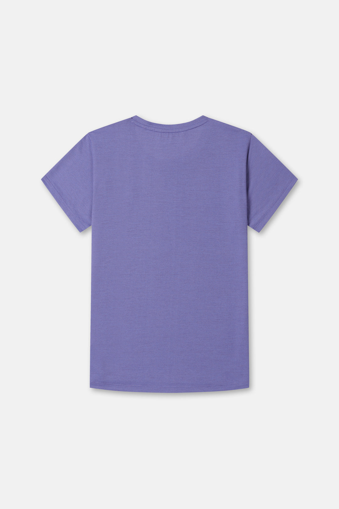 Kolon Sport Women's Flat-Dry Short Sleeve Round Neck T-Shirt in L/Purple — front view
