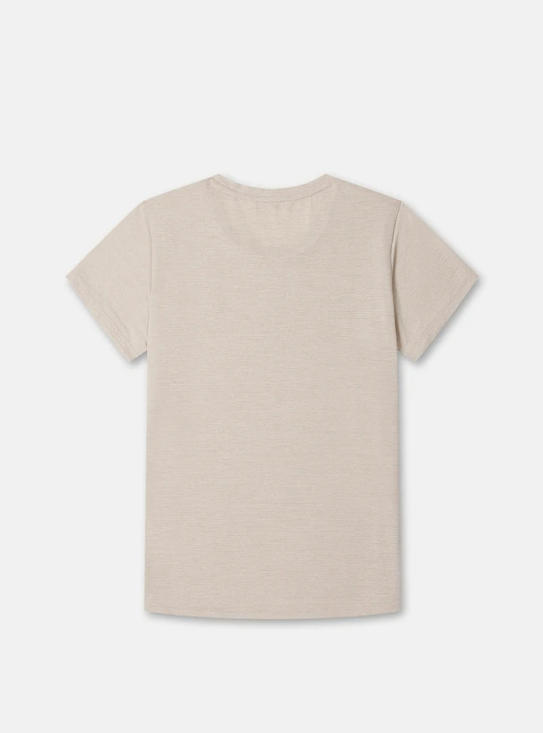 Kolon Sport Women's Flat-Dry Short Sleeve Round Neck T-Shirt in oatmeal — hero shot