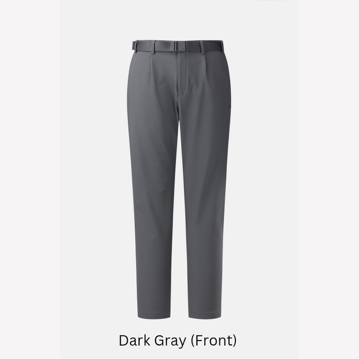 Kolon Sport Men's Standard One-Tuck Pants in D/Gray — men's pants for everyday outdoor