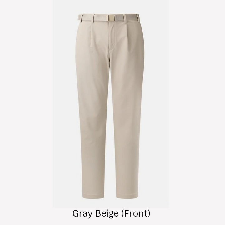Kolon Sport Men's Standard One-Tuck Pants in G/Beige — men's pants for everyday outdoor